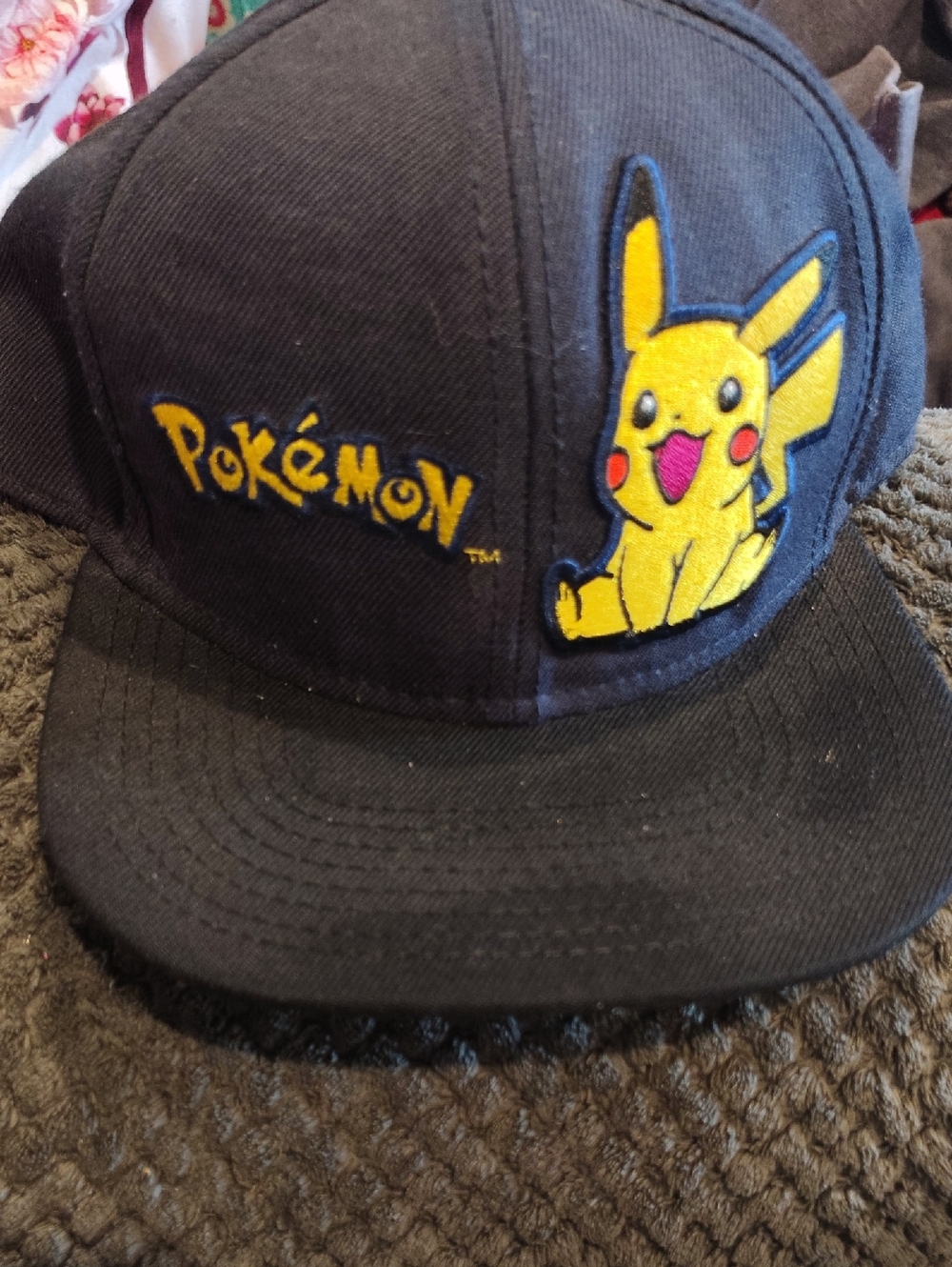 Black Pikachu Baseball Cap
